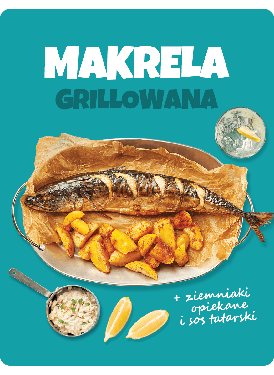 Makrela grillowana
