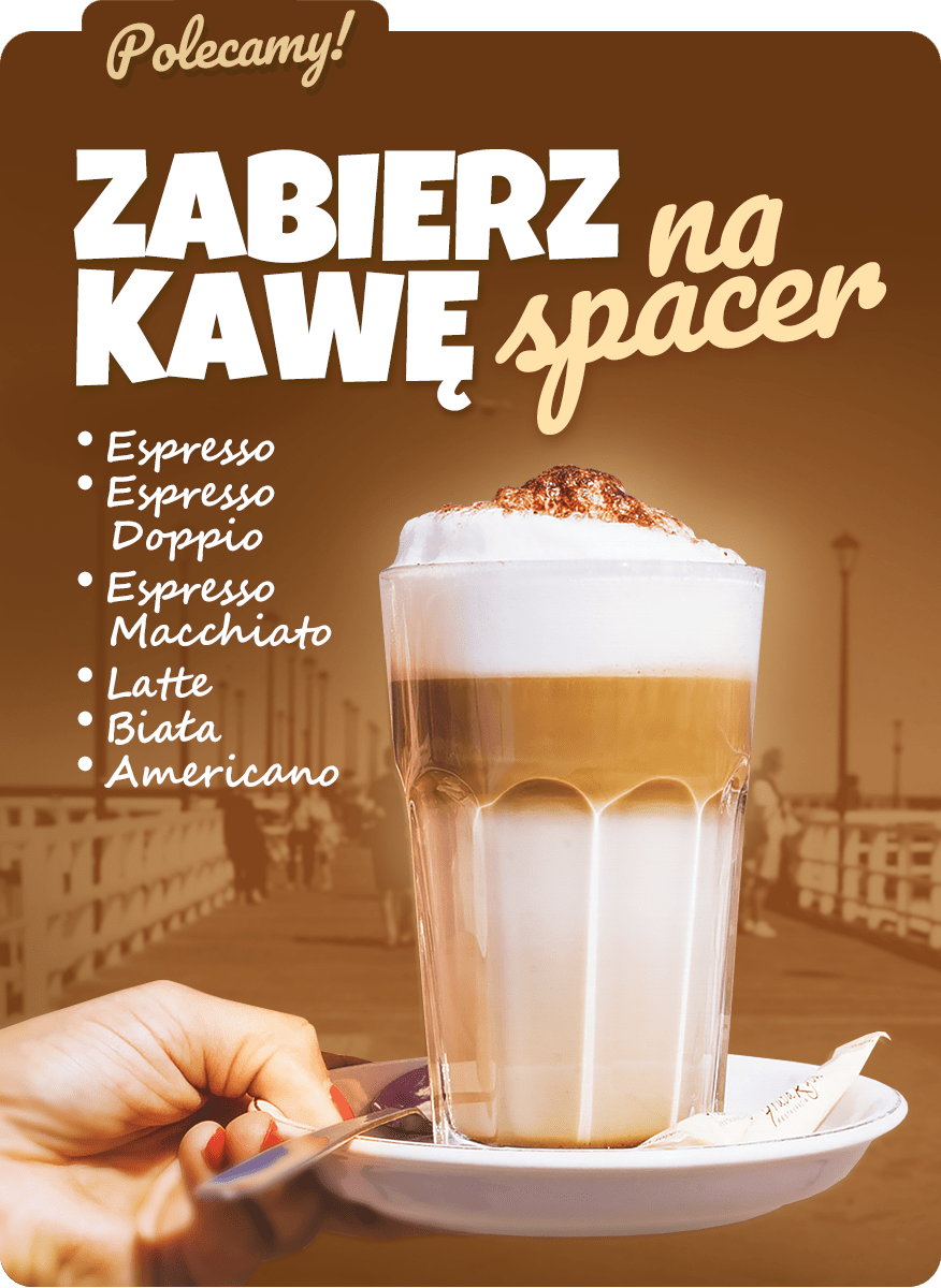 Zabierz kawę na spacer